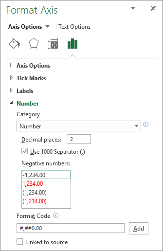 add label to vertical axis excel for mac
